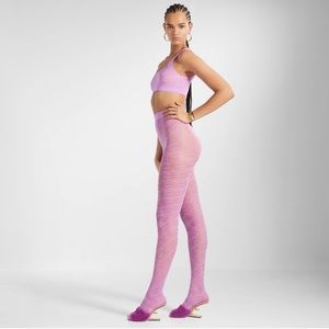 FENDI x SKIMS Mid Support Georgia Tights in purple (BRAND NEW)